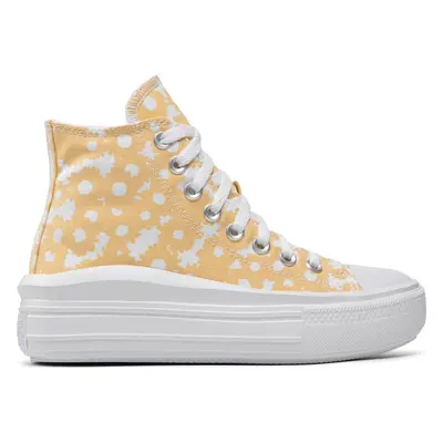 Plátěnky Converse Ctas Mowe Hi A01194C Žlutá