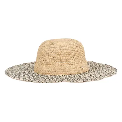 Klobouk Tommy Hilfiger Beach Summer Straw Hat AW0AW16042 Écru