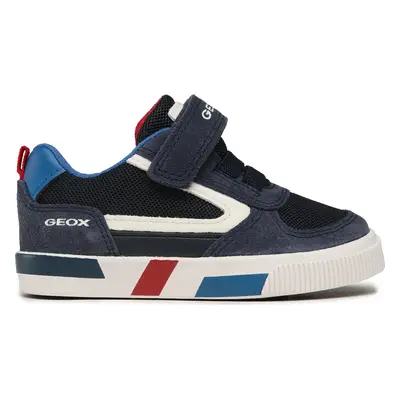 Sneakersy Geox B Kilwi Boy B35A7B01422C4211 M Tmavomodrá