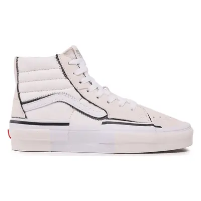 Sneakersy Vans Sk8-Hi Reconst VN0005UKQJM1 Écru