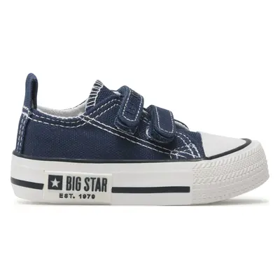 Plátěnky Big Star Shoes KK374075 Tmavomodrá