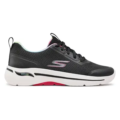 Sneakersy Skechers Go Walk Arch Fit 124868/BKHP Černá