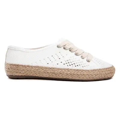 Espadrilky EMU Australia Agonis Mac W12469 Bílá