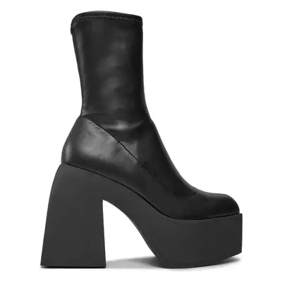 Polokozačky Steve Madden Tekno Bootie SM11002608 SM11002608-001 Černá