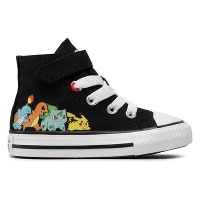 Plátěnky Converse POKEMON Ctas Hi A01229C Černá