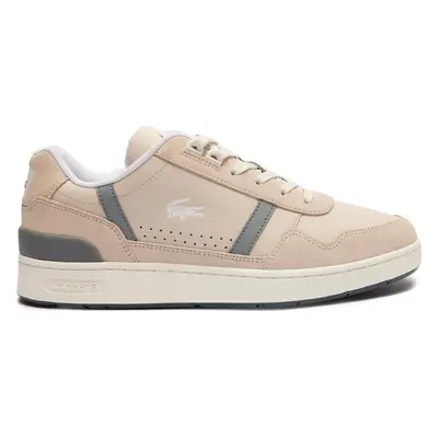 Sneakersy Lacoste T-Clip Tonal 747SMA0067 Écru