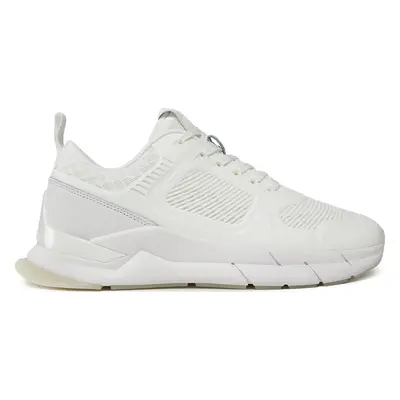 Sneakersy Calvin Klein Lace Up Runner - Caged HW0HW01996 Bílá