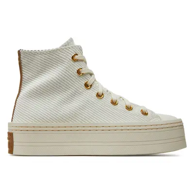 Plátěnky Converse Chuck Taylor All Star Modern Lift Platform Corduroy A07204C Béžová