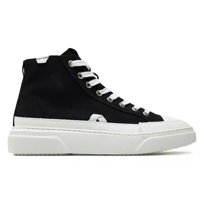 Sneakersy Inuikii Canvas Lex High 50103-991 Černá