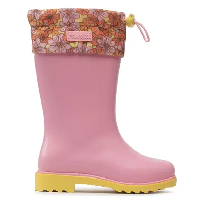 Holínky Melissa Mini Melissa Rain Boot III Inf 33616 Růžová