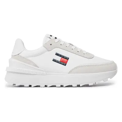 Sneakersy Tommy Jeans Tjw Tech Runner Ess EN0EN02511 Bílá