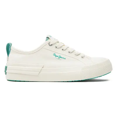 Sneakersy Pepe Jeans Allen Band W PLS31557 Bílá