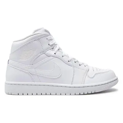 Sneakersy Nike Air Jordan 1 Mid 554724 136 Bílá