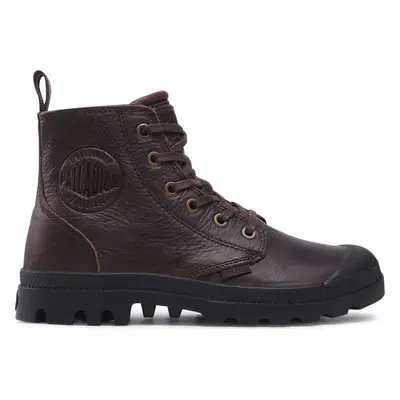 Turistická obuv Palladium Pampa Zip Lth Ess 76888-248-M Hnědá