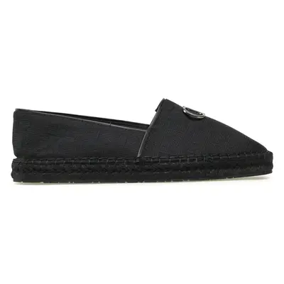 Espadrilky Calvin Klein Espadrille W/Hw HW0HW01458 Černá