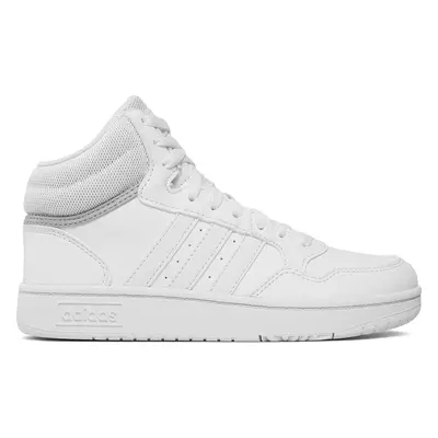 Sneakersy adidas Hoops 3.0 Mid K GW0401 Bílá