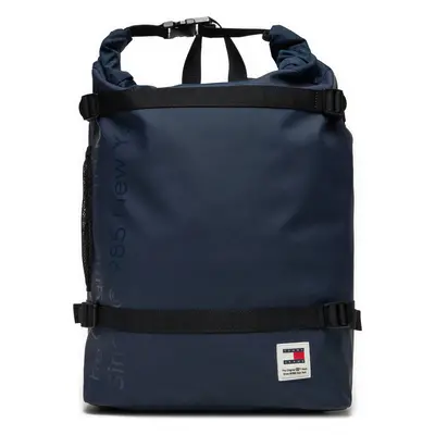 Batoh Tommy Jeans Tjm Daily + Rolltop Backpack AM0AM12120 Tmavomodrá