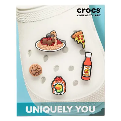 Ozdoba na obuv Crocs Food Please 5 Pack 10008661 Barevná