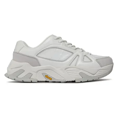 Sneakersy Calvin Klein Jeans Vibram Runner Low Mix Nbs Lum YM0YM00880 Bílá