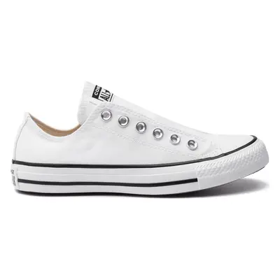 Plátěnky Converse Ctas Slip 164301C Bílá