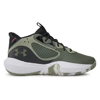 Basketbalové boty Under Armour Lockdown 6 3025616-300 Khaki