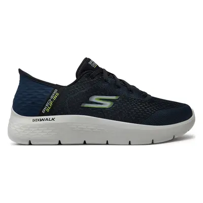 Sneakersy Skechers Go Walk Flex-New World 216505/NVLM Tmavomodrá