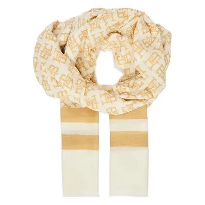 Šál Tommy Hilfiger Beach Summer Mono Scarf AW0AW16030 Béžová