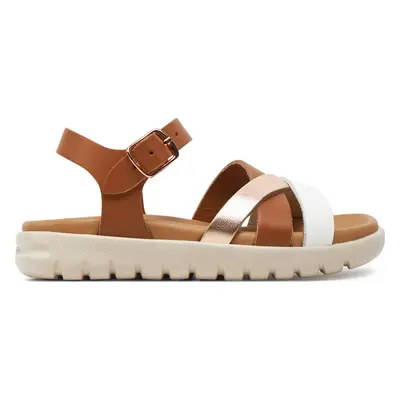 Sandály Geox J Sandal Soleima Gir J45GSA 043CF C6A7F M Hnědá