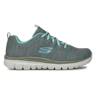 Sneakersy Skechers Twisted Fortune 12614/GYMN Šedá