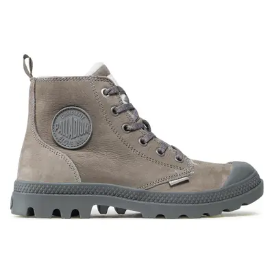 Turistická obuv Palladium Pampa Hi Zip Wl 95982-055-M Šedá