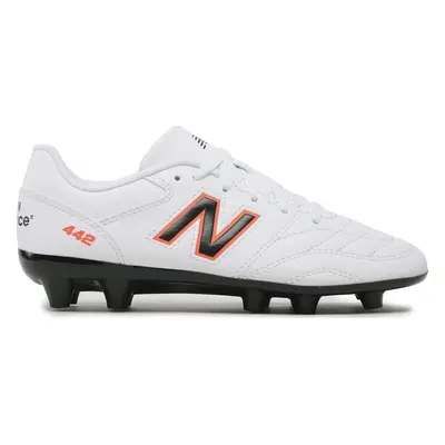 Boty na fotball New Balance 442 v2 Academy Jnr Fg JS43FWD2 Bílá