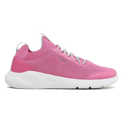 Sneakersy Geox J Sprintye Girl J25FWB0006KC8471 D Růžová