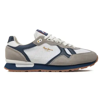 Sneakersy Pepe Jeans Brit Retro M PMS40004 Šedá