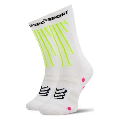 Klasické ponožky Unisex Compressport Aero XU00054B Bílá