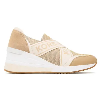 Sneakersy MICHAEL Michael Kors Geena Slip On Trainer 43F3GNFP2D Hnědá