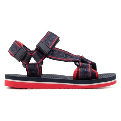 Sandály Pepe Jeans Pool Tape Boys PBS90043 Tmavomodrá