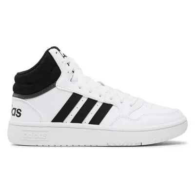 Sneakersy adidas Hoops 3.0 Mid Classic Vintage Shoes GW3019 Bílá