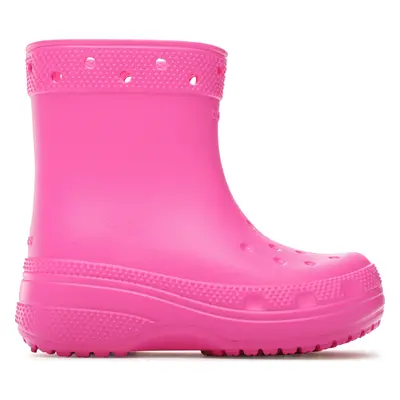 Holínky Crocs Crocs Classic Boot Kids 208544 Růžová