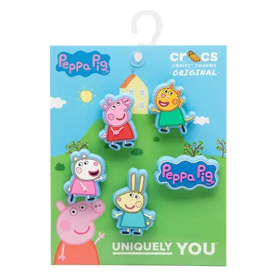 Ozdoba na obuv Crocs Jibbitz Peppa Pig 5 Pack 10010006 Modrá