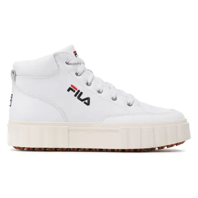 Sneakersy Fila Sandblast Mid Wmn FFW0187.10004 Bílá