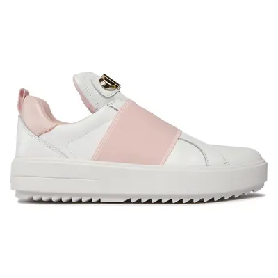 Sneakersy MICHAEL Michael Kors Emmett Strap Slip On 43F3EMFP1L Růžová