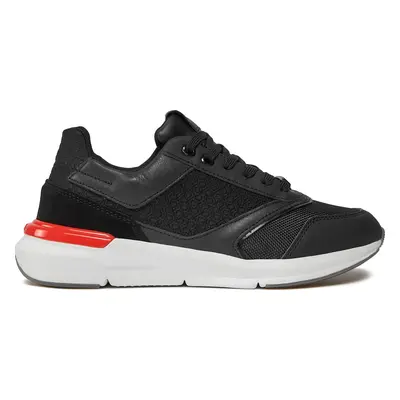 Sneakersy Calvin Klein Flexi Runner - Nano Mono HW0HW01858 Černá