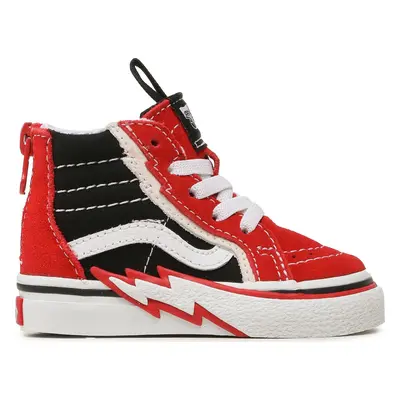 Sneakersy Vans Sk8-Hi Zip Bolt VN000BVKREB1 Červená