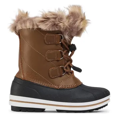 Sněhule CMP Kids Anthilian Snow Boot Wp 30Q4594 Hnědá