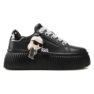 Sneakersy KARL LAGERFELD KL42376N Černá