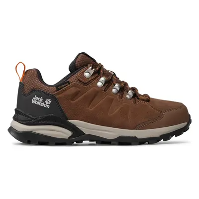 Trekingová obuv Jack Wolfskin Refugio Texapore Low W 4050821 Hnědá