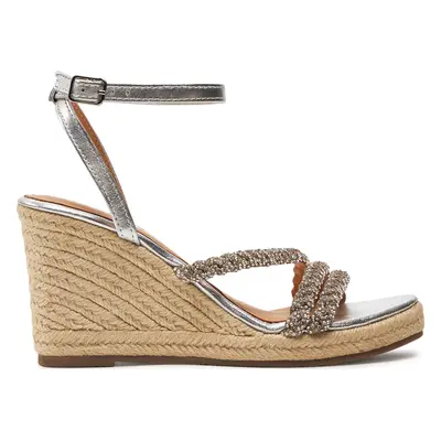 Espadrilky Gioseppo Menfi 72064-P Stříbrná