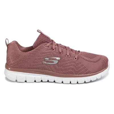 Sneakersy Skechers Get Connected 12615/MVE Růžová