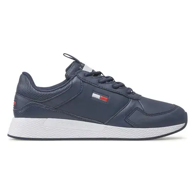 Sneakersy Tommy Jeans Flexi Runner Ess EM0EM01080 Tmavomodrá