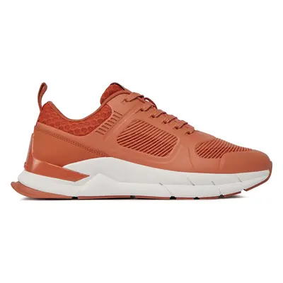 Sneakersy Calvin Klein Low Top Lace Up Tech HM0HM01283 Hnědá